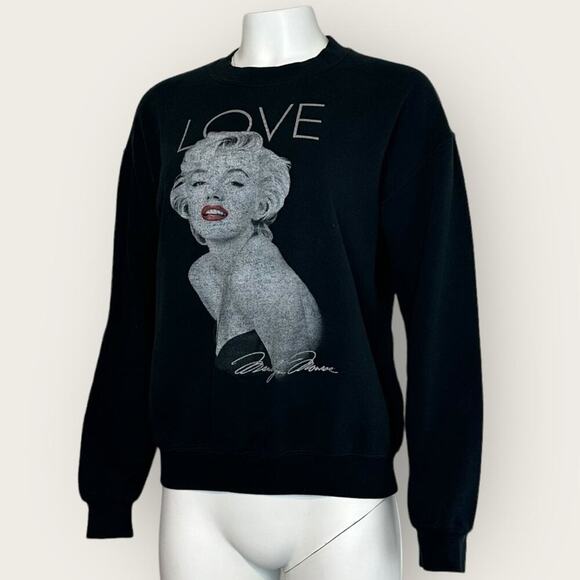 GUC | Marilyn Monroe | Sweatshirt | Black | Medium - Picture 1 of 11